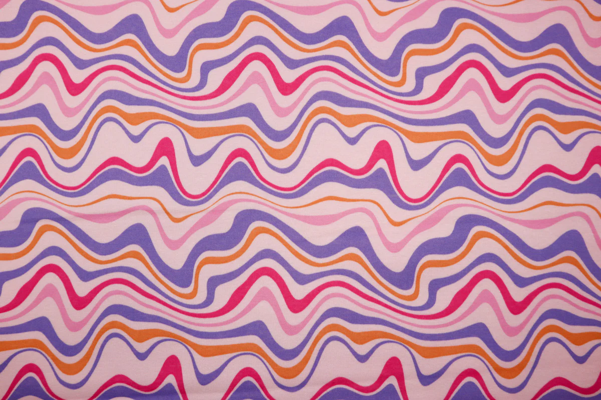 Alpenfleece Bunte Wellen - Image 9