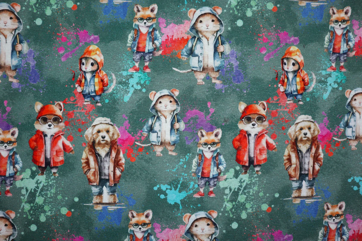 Alpenfleece Digital Cool Animals - Image 3