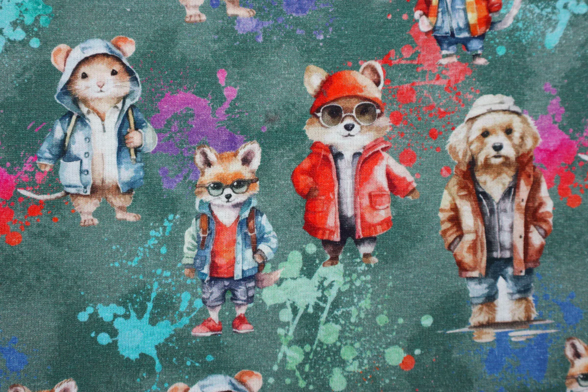 Alpenfleece Digital Cool Animals - Image 5