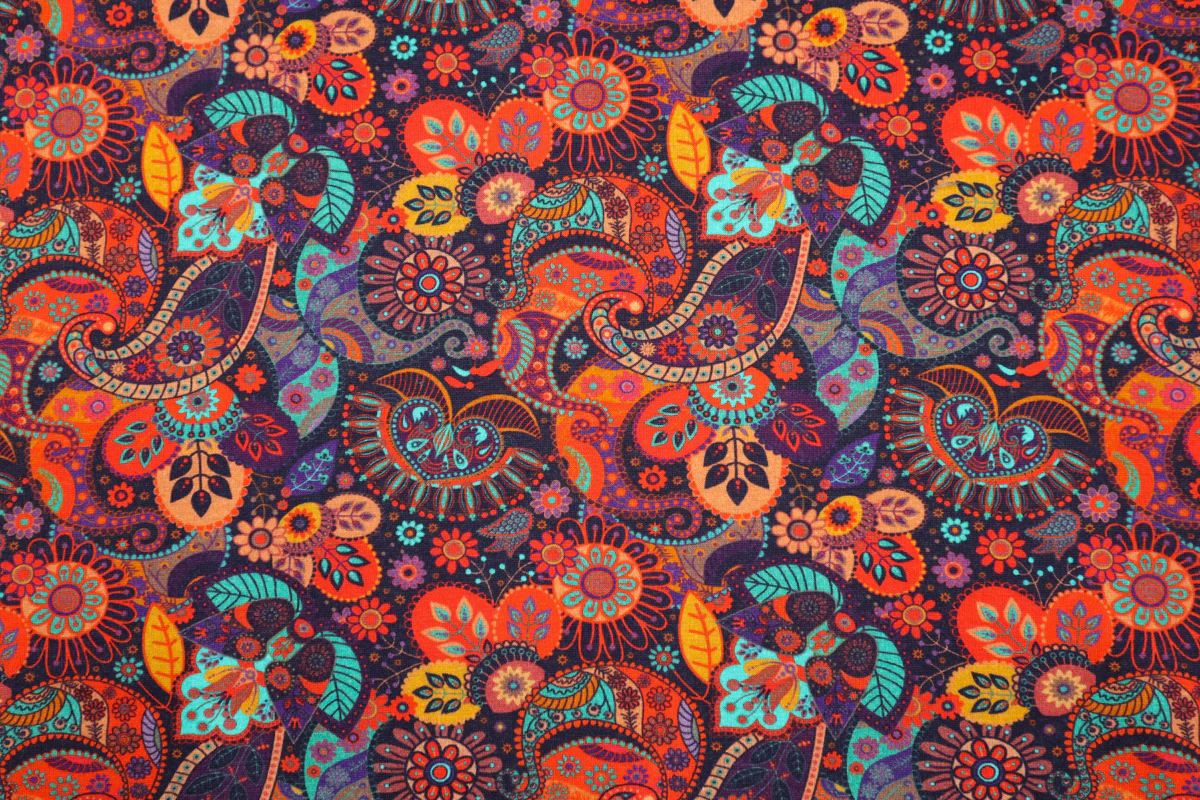 Alpenfleece Digital Cozy Paisley - Image 3