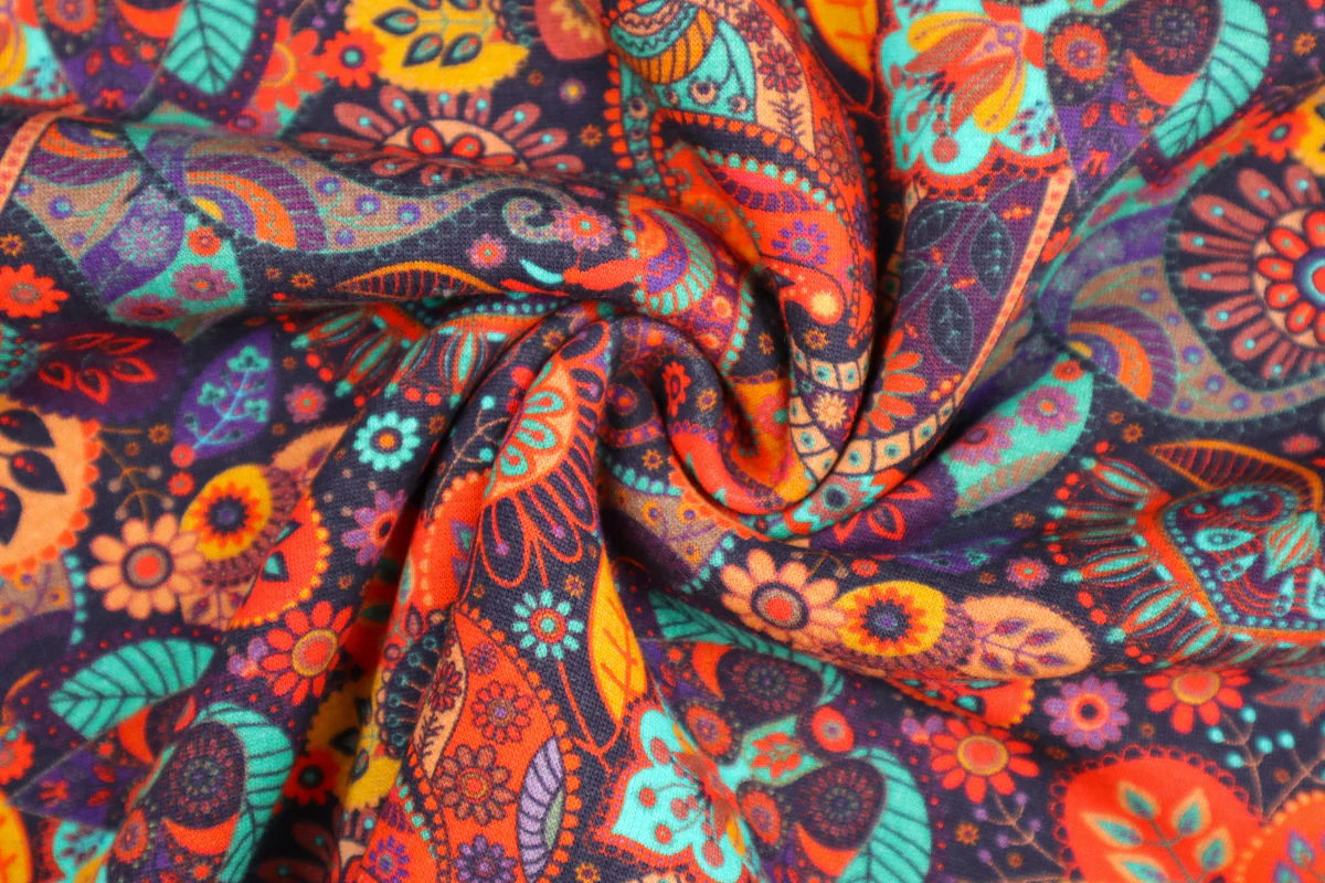 Alpenfleece Digital Cozy Paisley - Image 5
