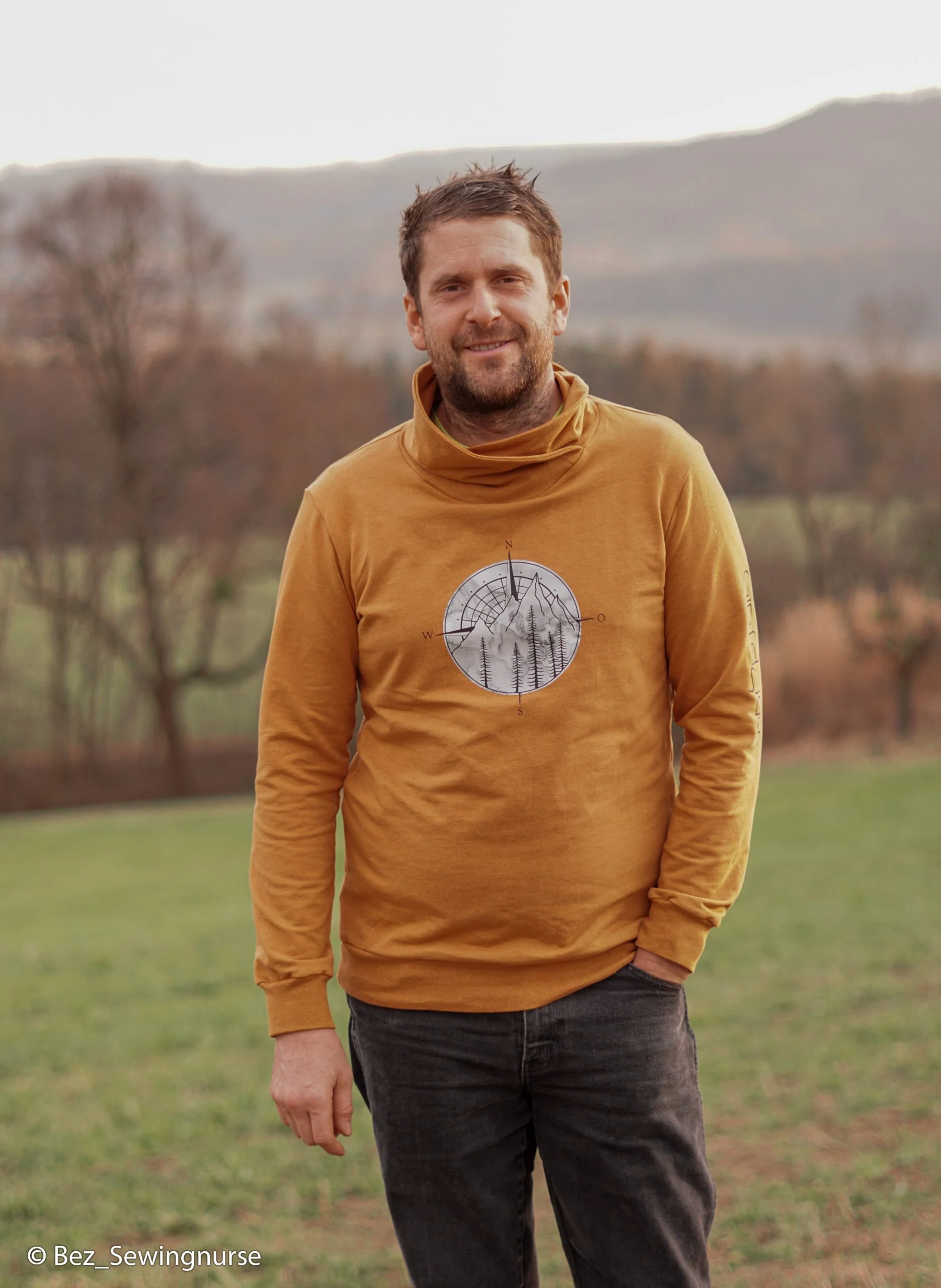 Bündchenstoff Heike melange - Image 3