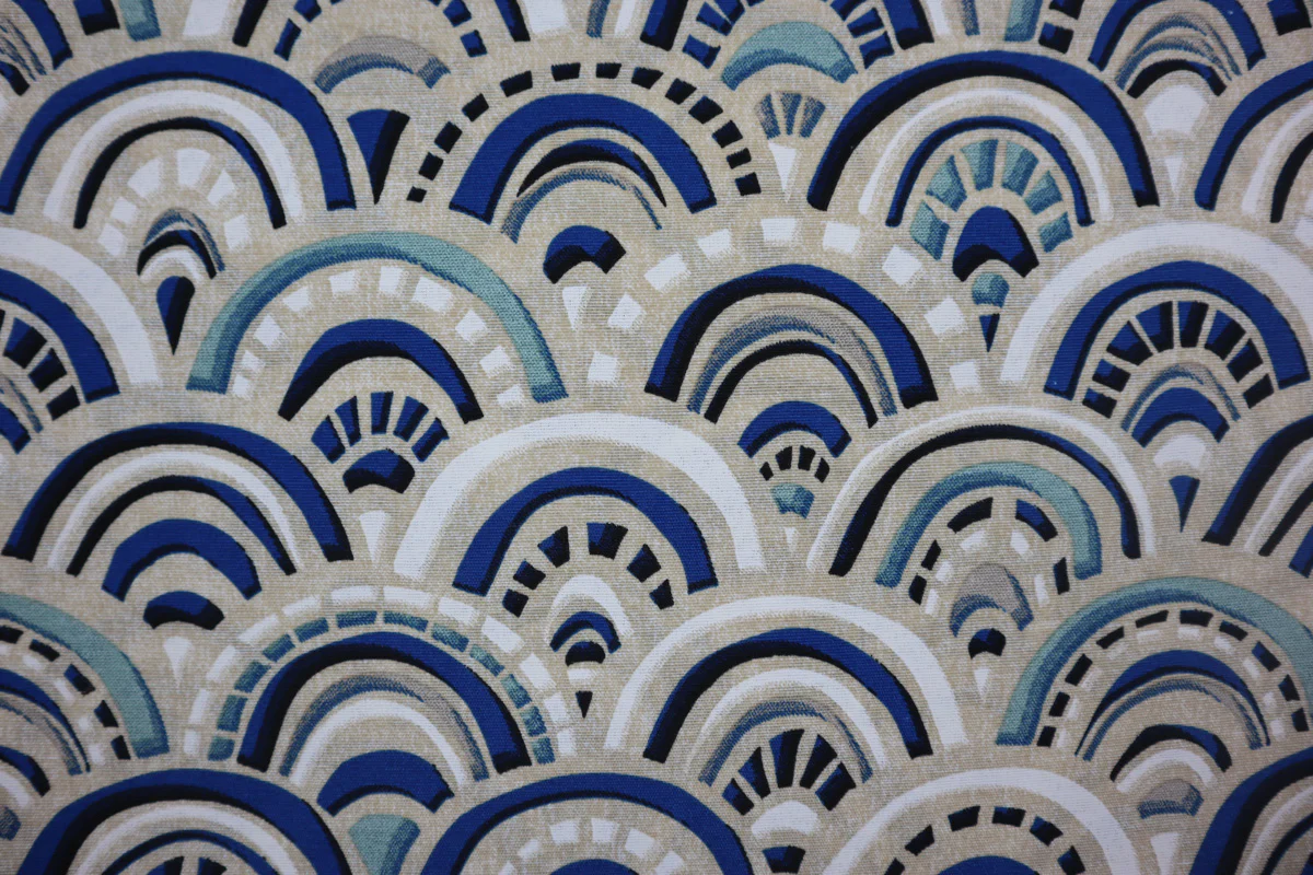 Dekostoff Amalia Blue Art - Image 9