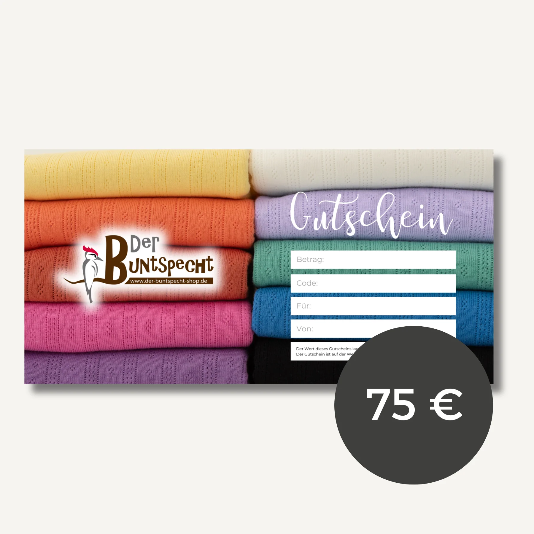 Gutschein Buntspecht Kartenvariante - Image 4