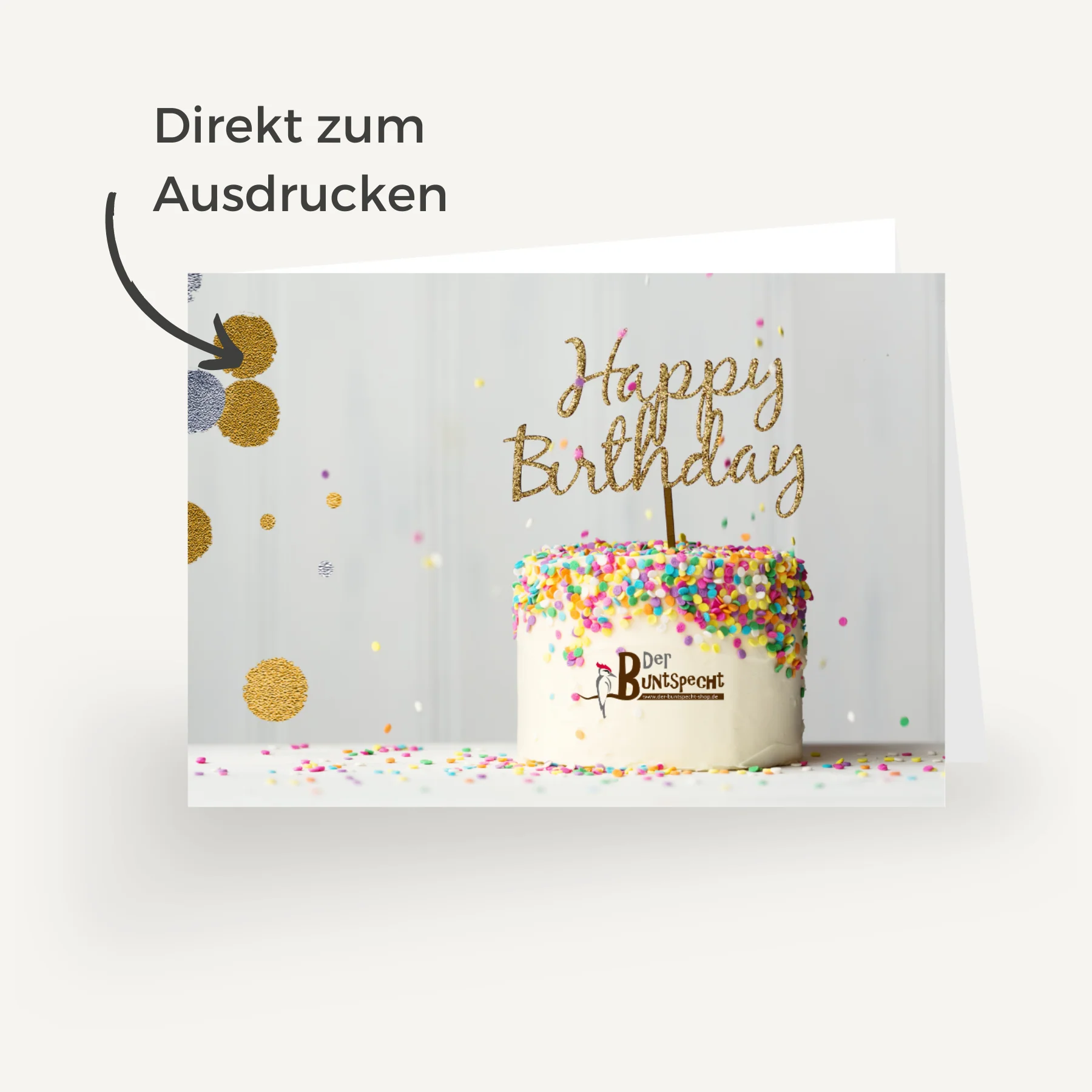 Gutschein Geburtstag Faltvariante - Image 3