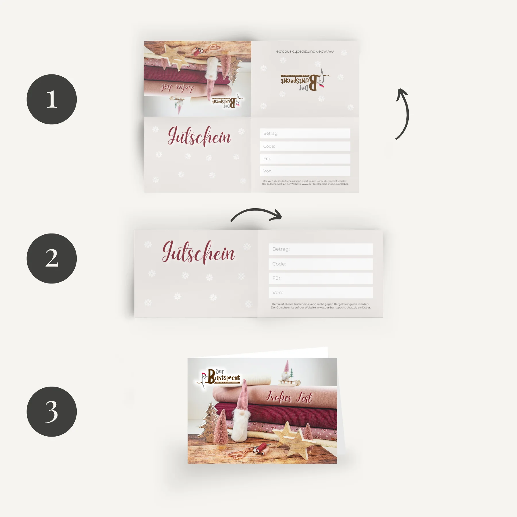 Gutschein Weihnachten Faltvariante - Image 10