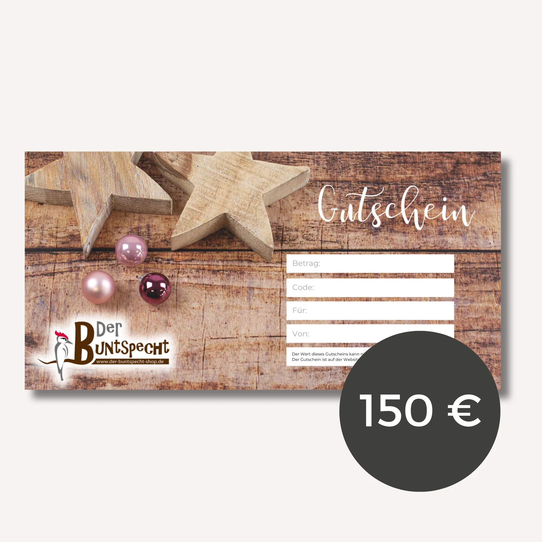 Gutschein Weihnachten 2 Kartenvariante - Image 5