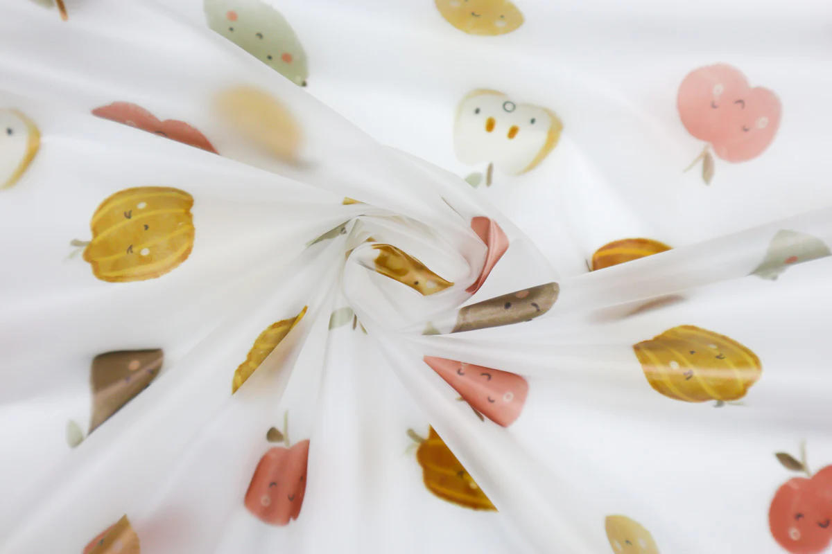 Regenjackenstoff Kürbis by Qjutie - Image 3