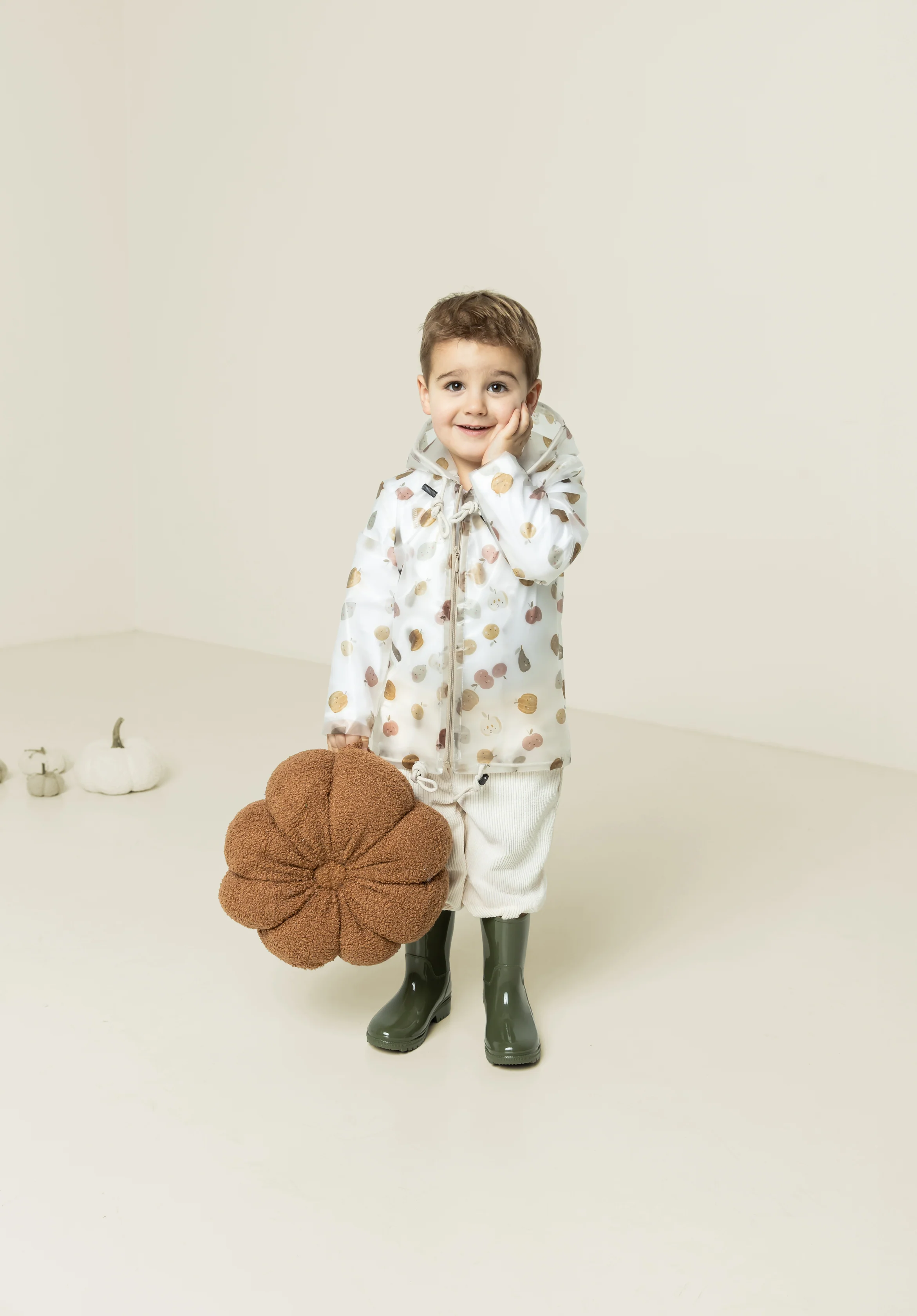 Regenjackenstoff Kürbis by Qjutie - Image 4