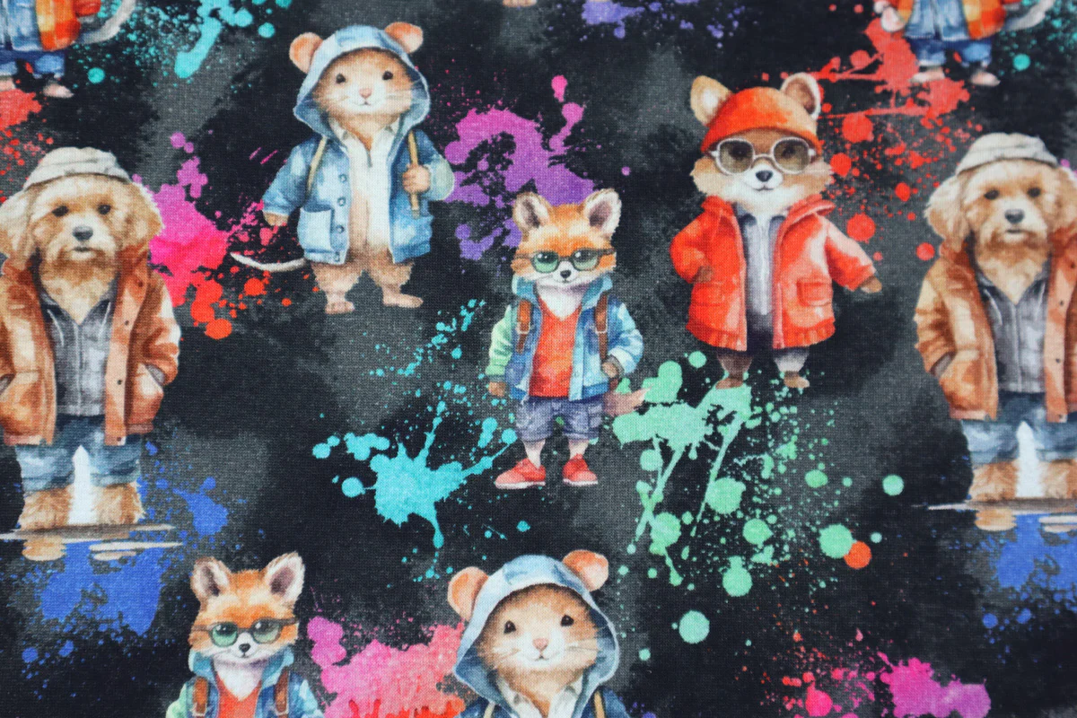 Alpenfleece Digital Cool Animals - Image 9