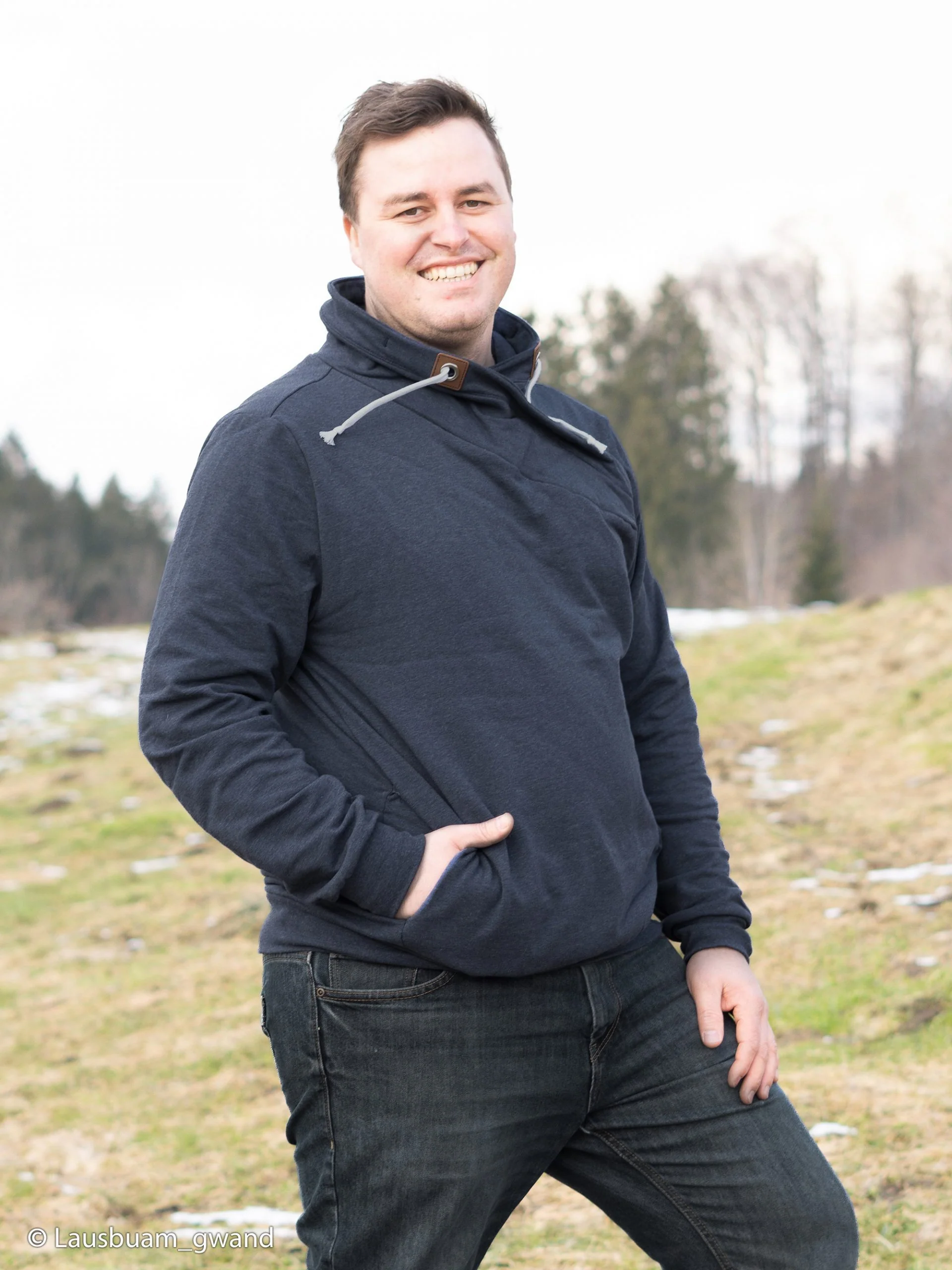 Sweatshirtstoff Eike melange - Image 4